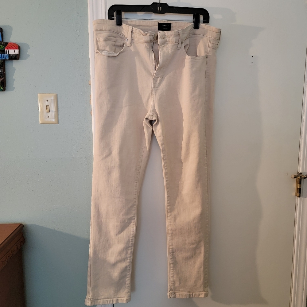 Forever 21 sz 36 Beige/Tan Tapered Men's Jeans